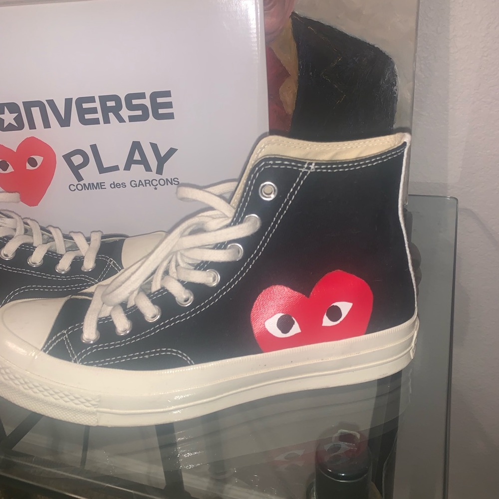 Authentic High Top COMME des GARCONS Converse - Picture 2 of 7
